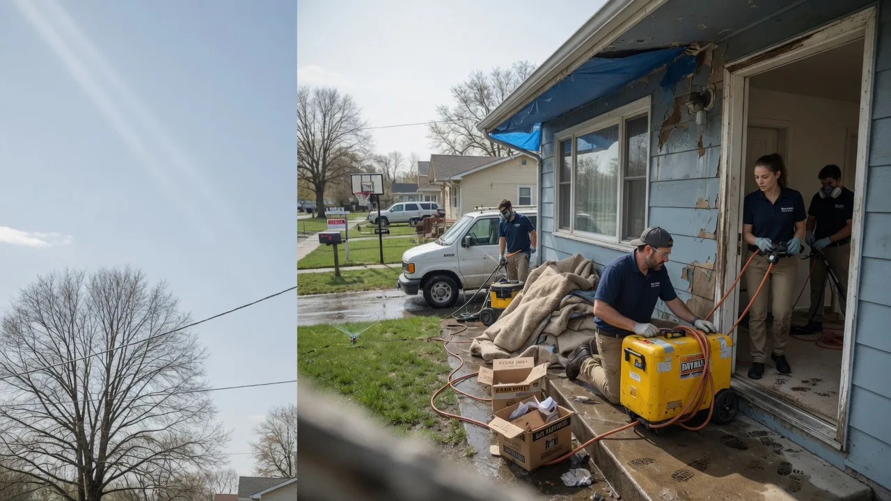Basement Flood Cleanup in Hedley, TX near me